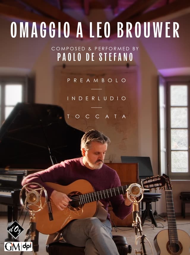 book cover for Omaggio a Leo Brouwer