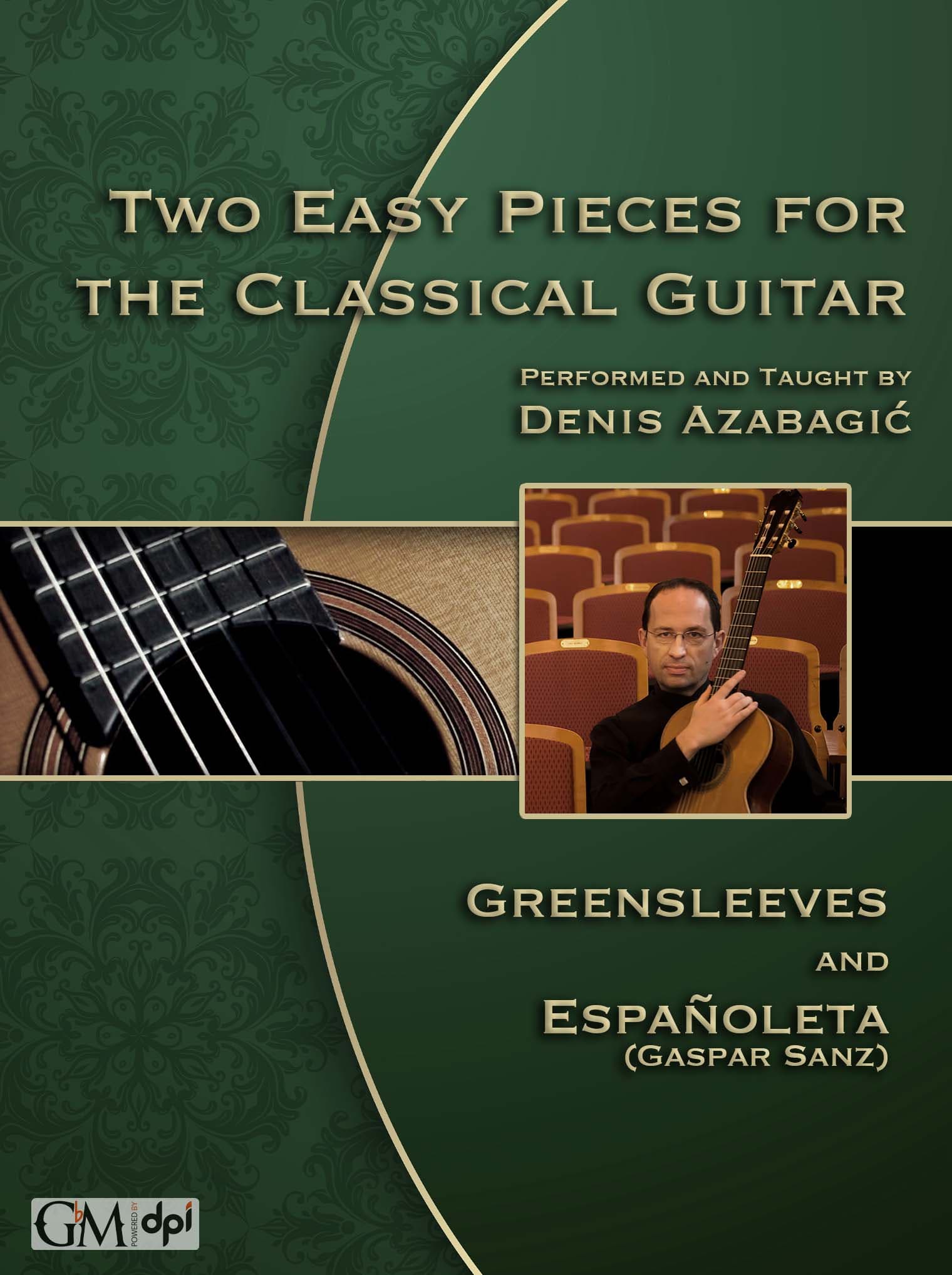 Two Easy Pieces for the Classical Guitar cover