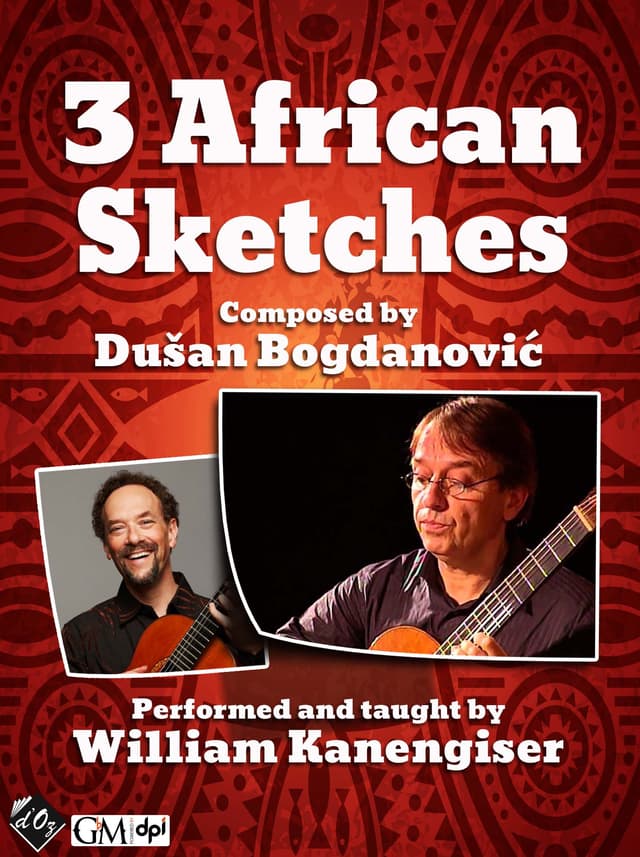 book cover for 3 African Sketches