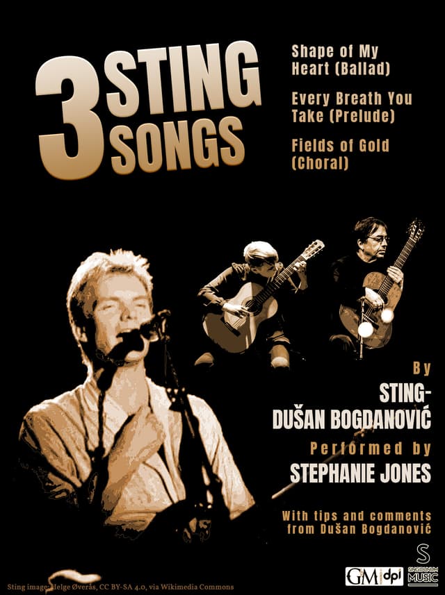 book cover for 3 Sting Songs