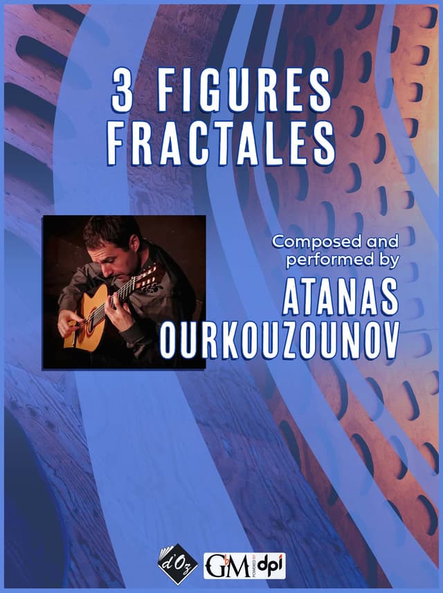 book cover for 3 Figures Fractales