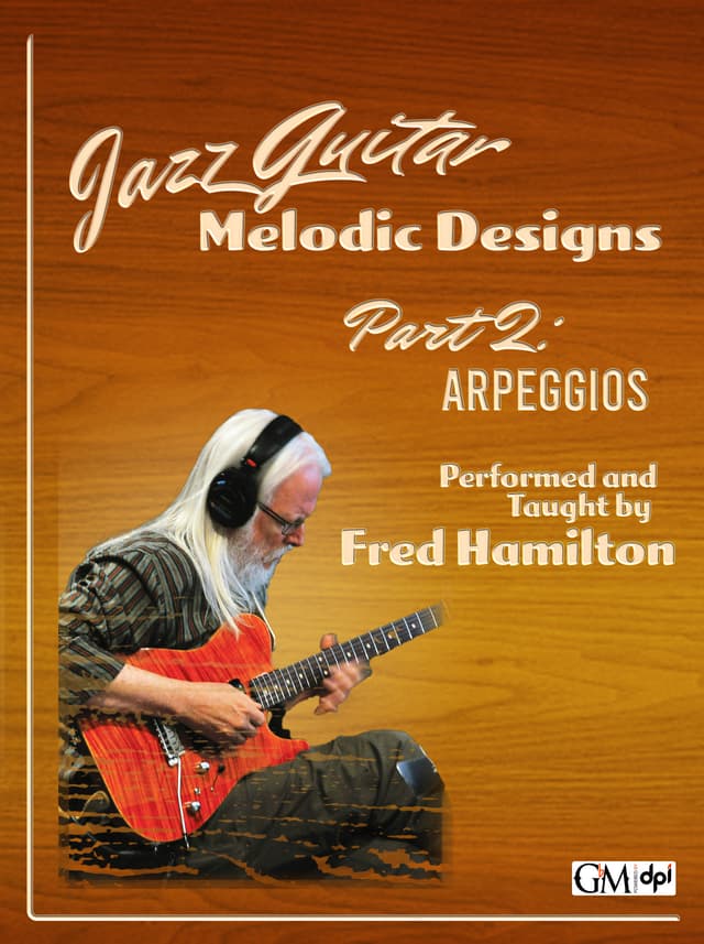 book cover for Jazz Guitar Melodic Designs 2: Arpeggios