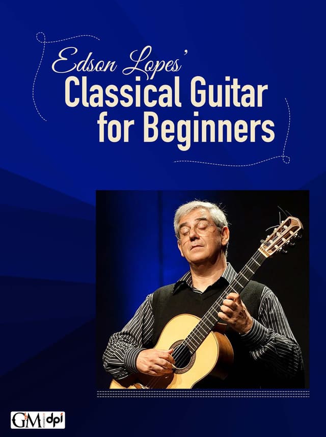 book cover for Classical Guitar for Beginners