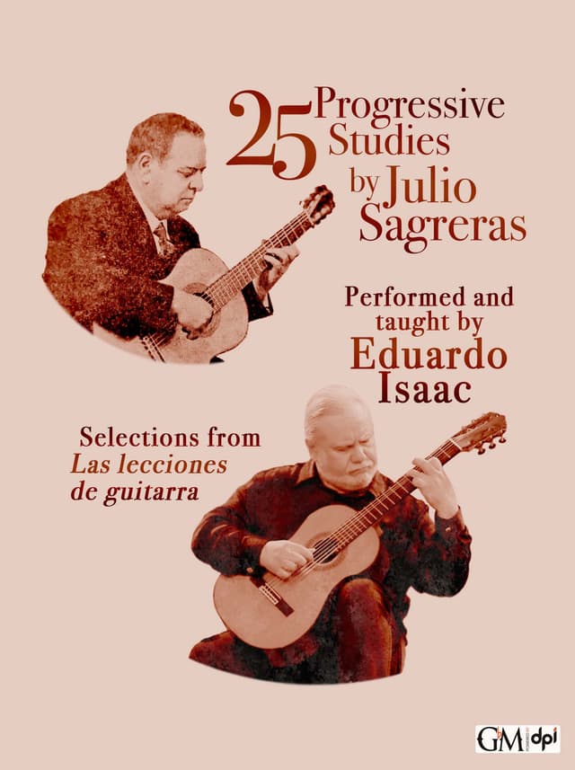 book cover for 25 Progressive Studies by Julio Sagreras