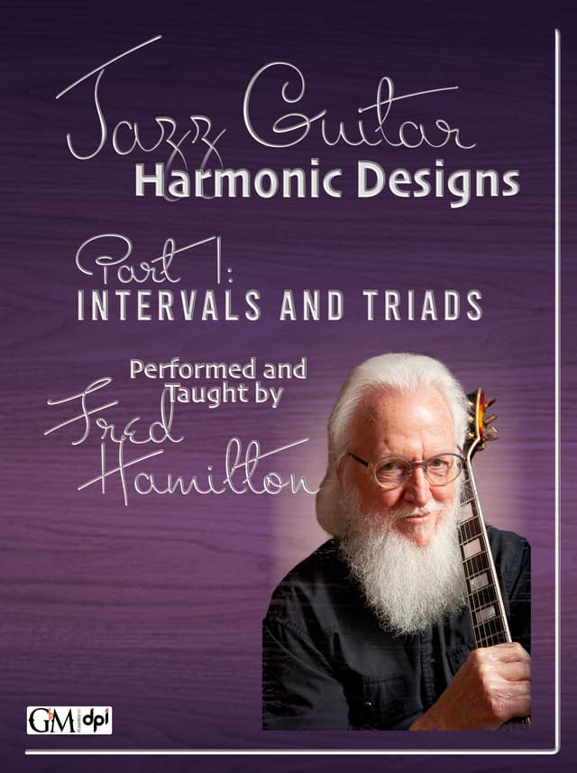 book cover for Jazz Guitar Harmonic Designs 1: Intervals and Triads