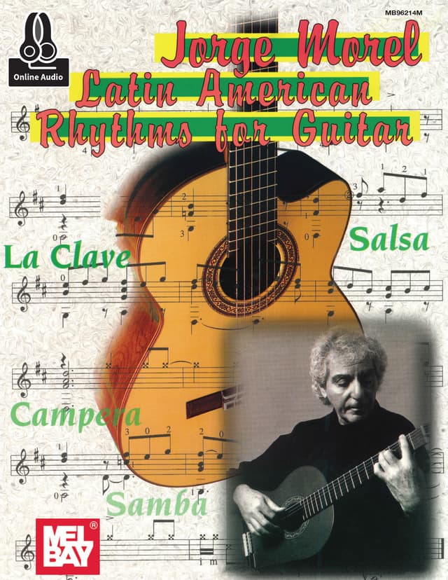 book cover for Latin American Rhythms for Guitar