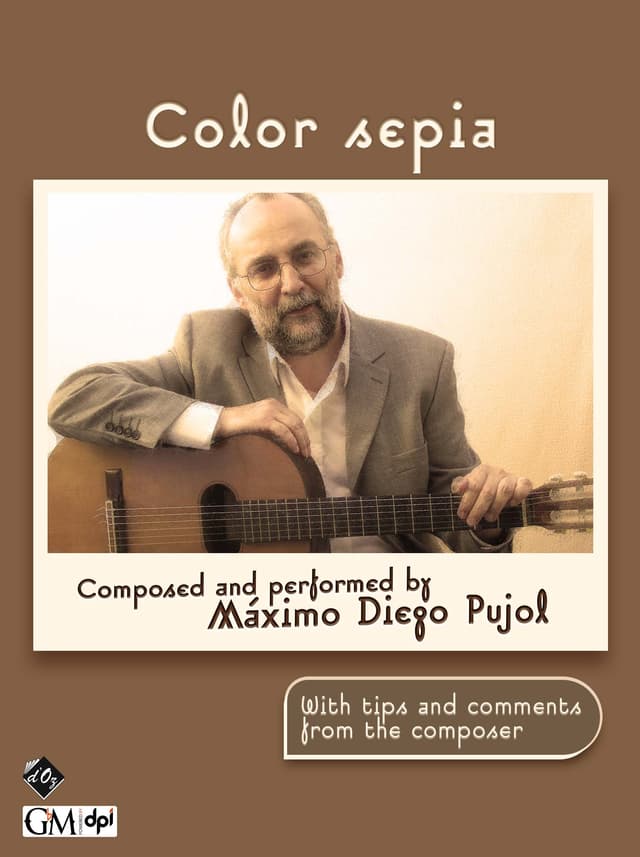 book cover for Color sepia