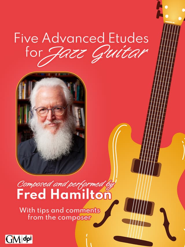 book cover for Five Advanced Etudes for Jazz Guitar