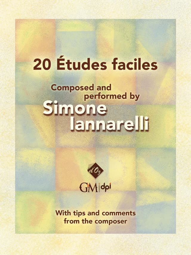 book cover for 20 Études faciles