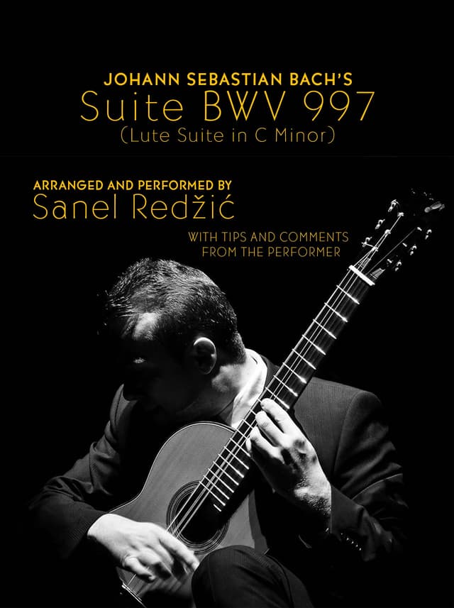 book cover for Lute Suite BWV 997