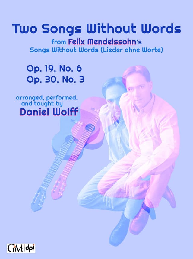 book cover for Two Songs without Words