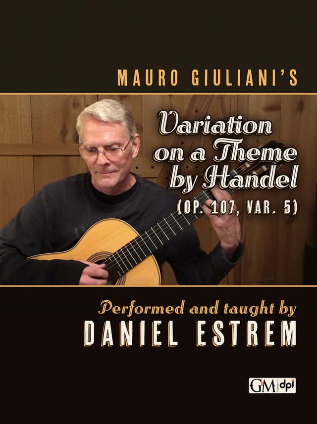 book cover for Variation on a Theme by Handel