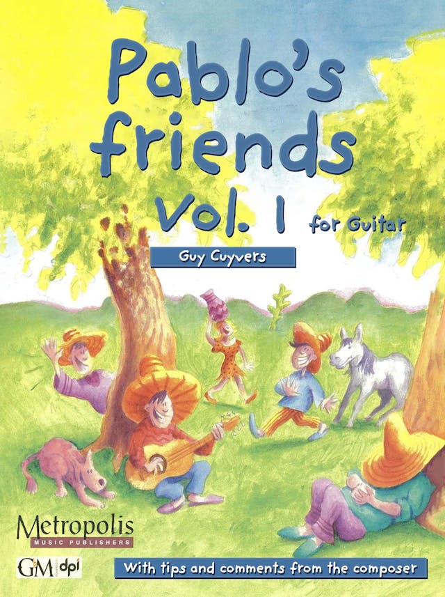 book cover for Pablo's Friends (Vol. 1)