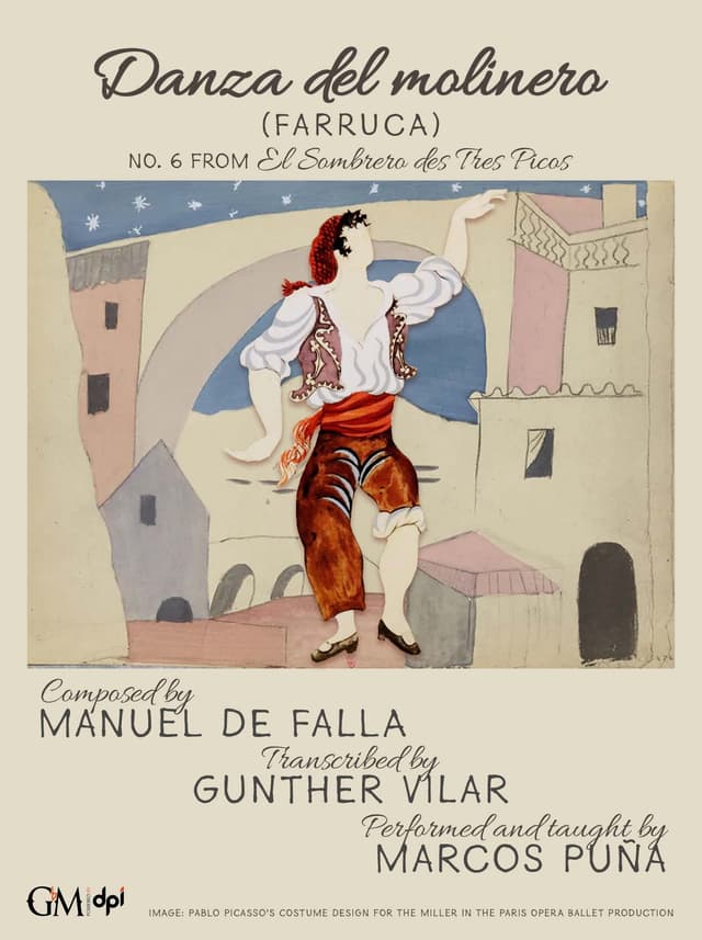 book cover for Danza del molinero (The Miller's Dance)
