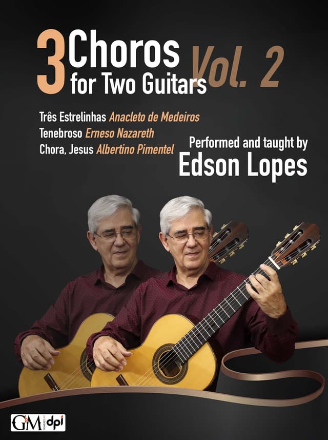 book cover for 3 Choros for Two Guitars (Vol. 2)