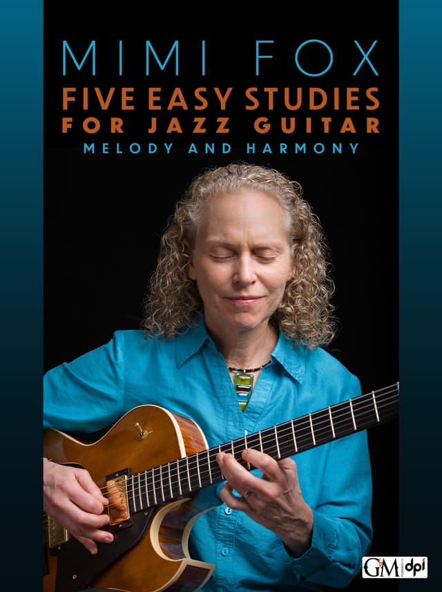 book cover for Five Easy Studies For Jazz Guitar (Melody and Harmony)