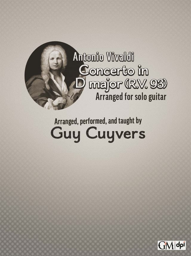 book cover for Concerto in D major, R.V. 93