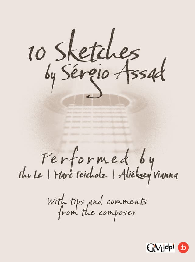 book cover for 10 Sketches