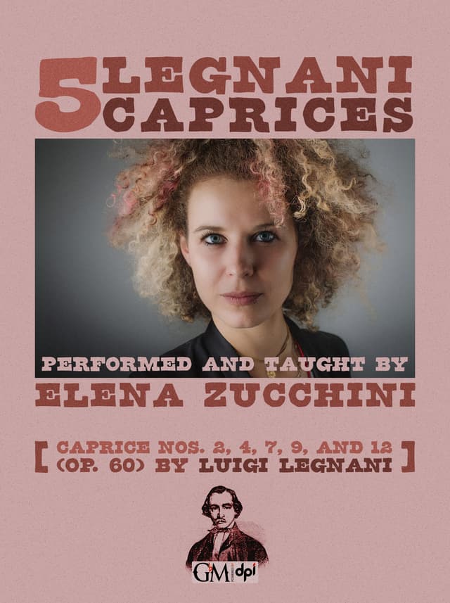 book cover for 5 Legnani Caprices