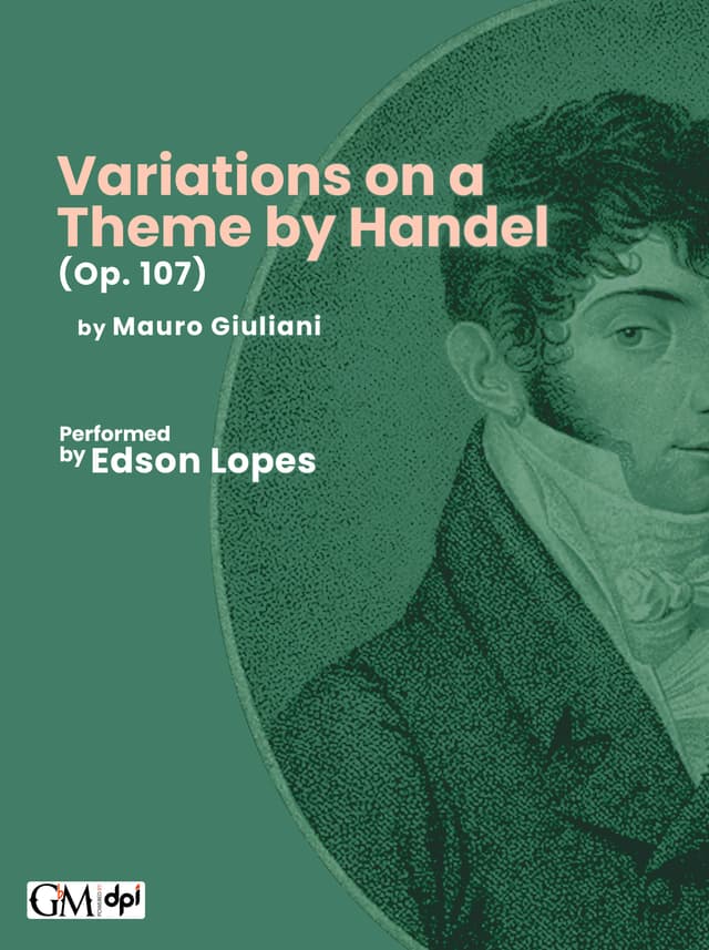 book cover for Variations on a Theme by Handel