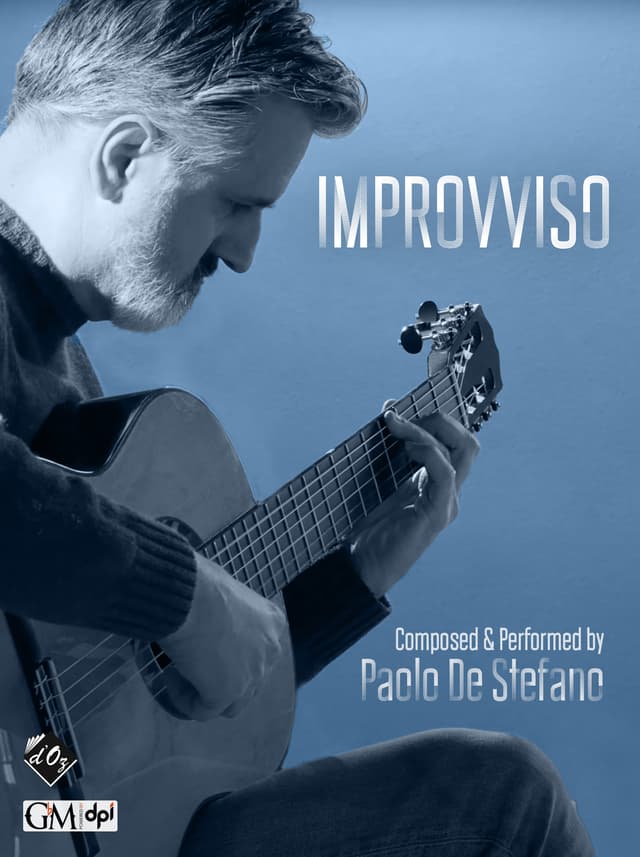 book cover for Improvviso