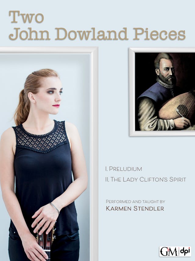 book cover for Two John Dowland Pieces