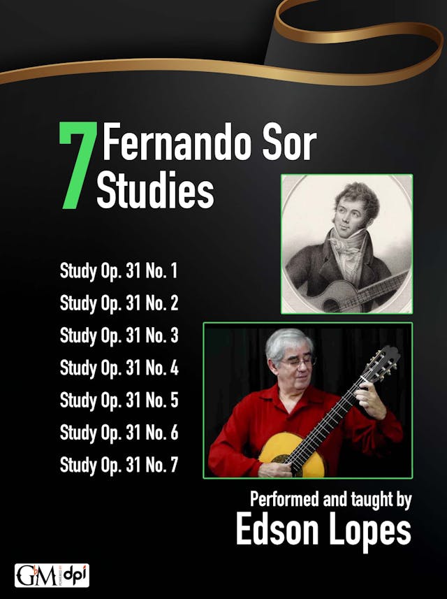 book cover for 7 Fernando Sor Studies
