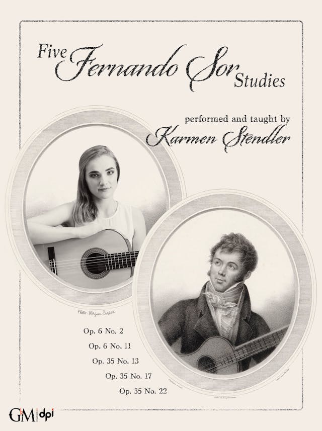 book cover for Five Fernando Sor Studies