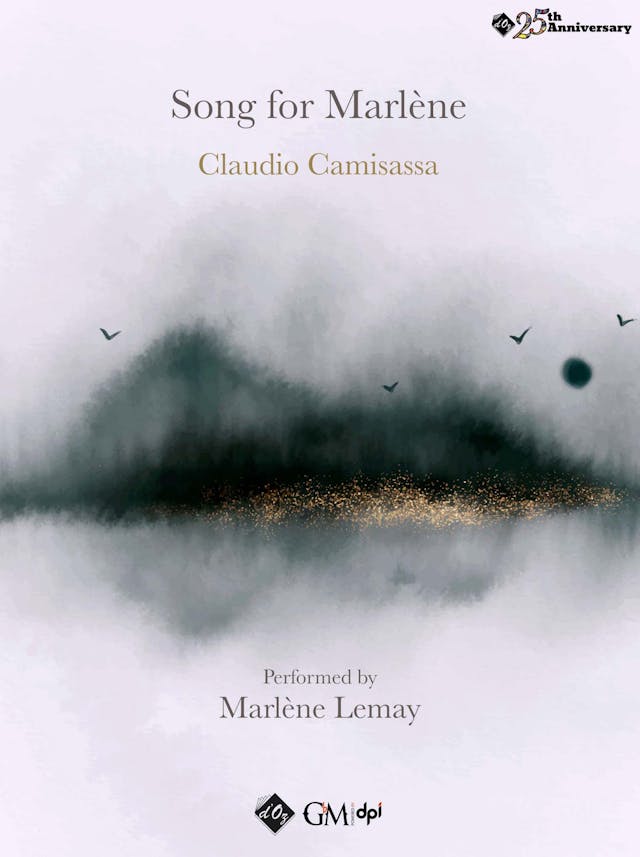 book cover for Song for Marlène