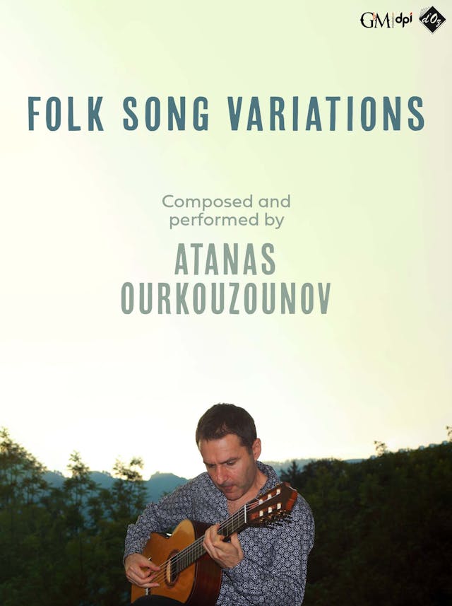 book cover for Folk Song Variations