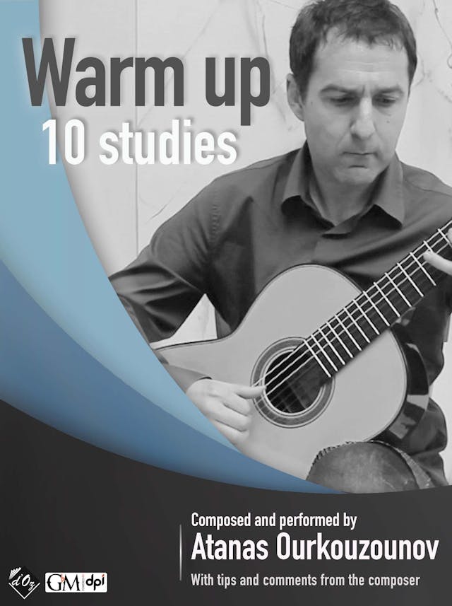 book cover for Warm Up: 10 Studies