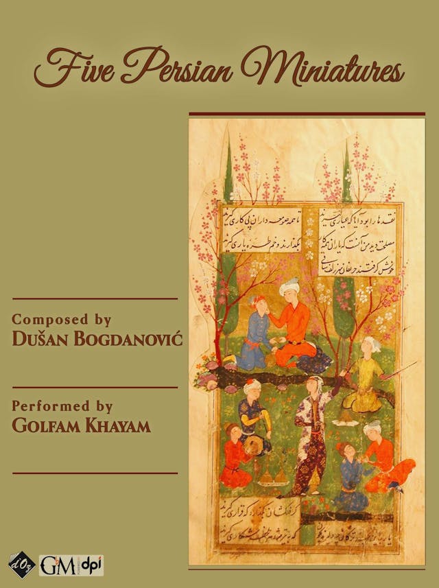 book cover for Five Persian Miniatures