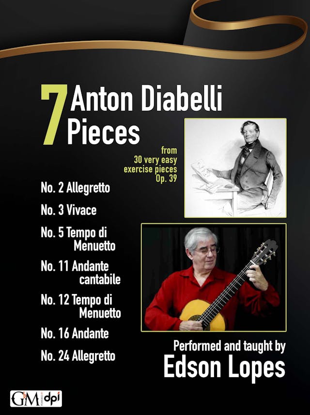 book cover for 7 Anton Diabelli Pieces