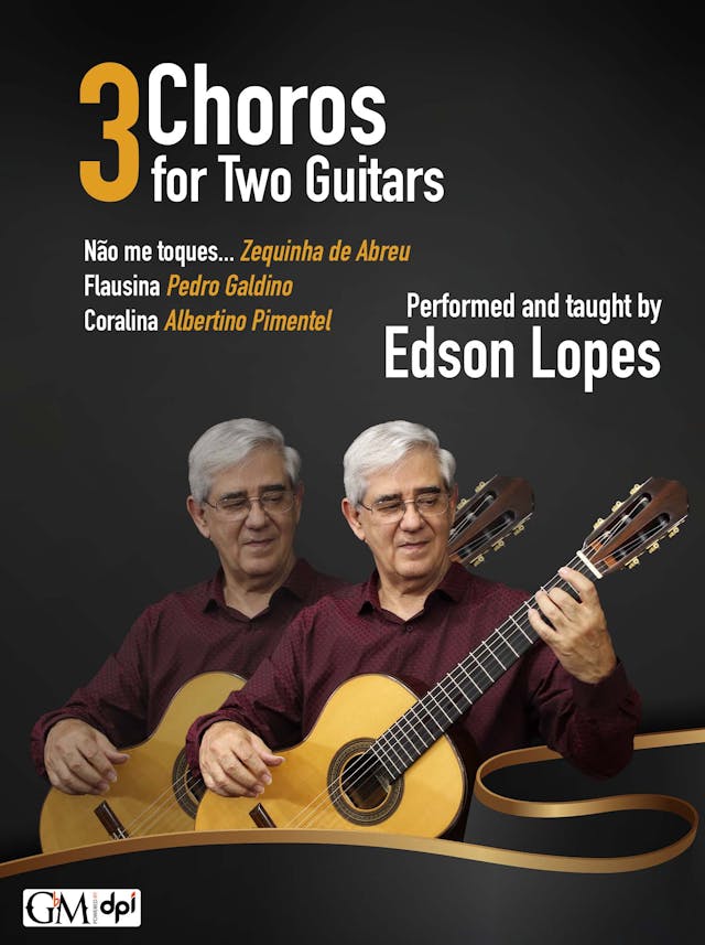 book cover for 3 Choros for Two Guitars (Vol. 1)