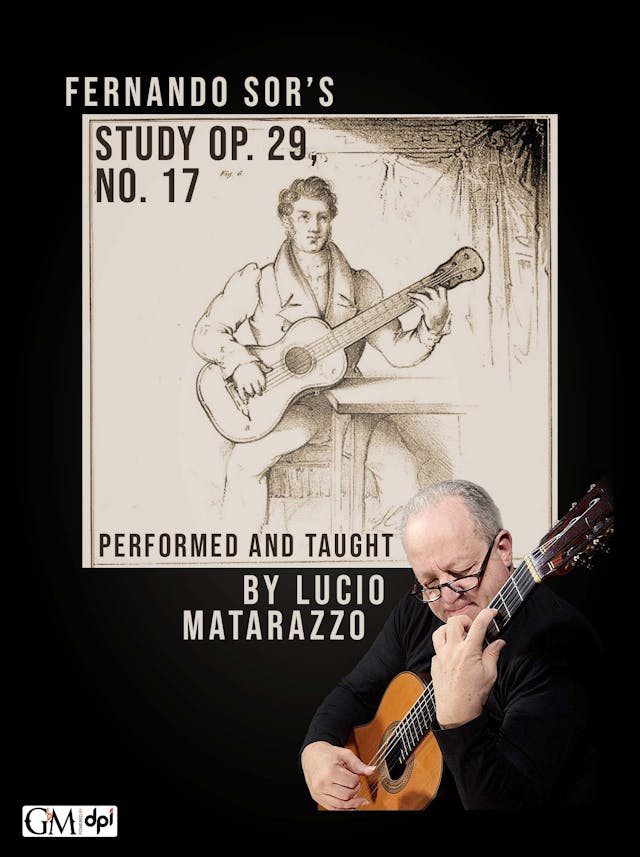 book cover for Fernando Sor's Study Op. 29, No. 17