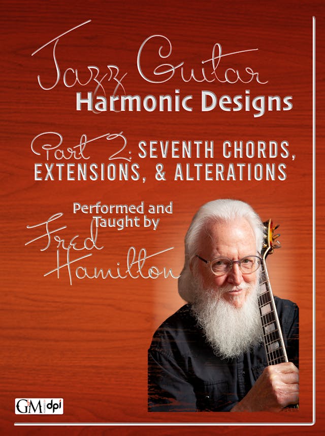 book cover for Jazz Guitar Harmonic Designs 2: 7th Chords, Extensions and Alterations