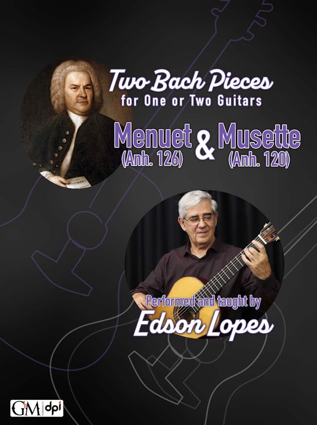 book cover for Two Bach Pieces
