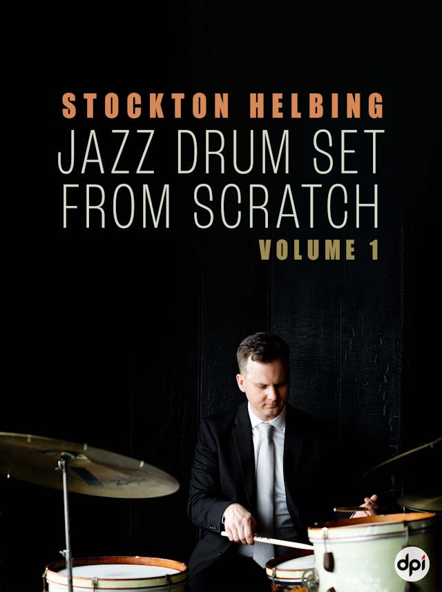 book cover for Jazz Drum Set From Scratch (Vol. 1)