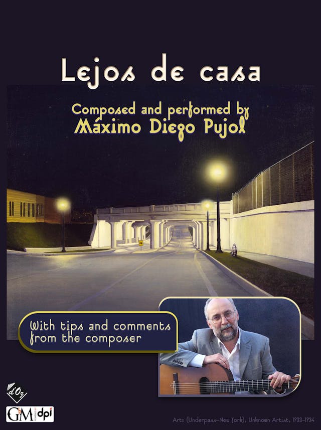 book cover for Lejos de casa