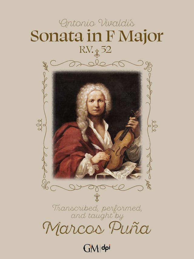 book cover for Sonata in F Major