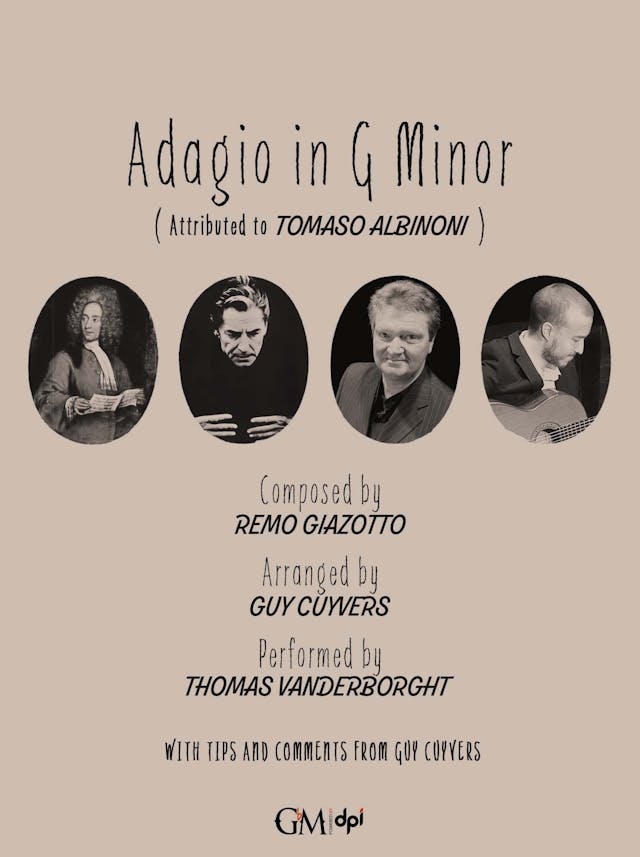book cover for Adagio in G Minor