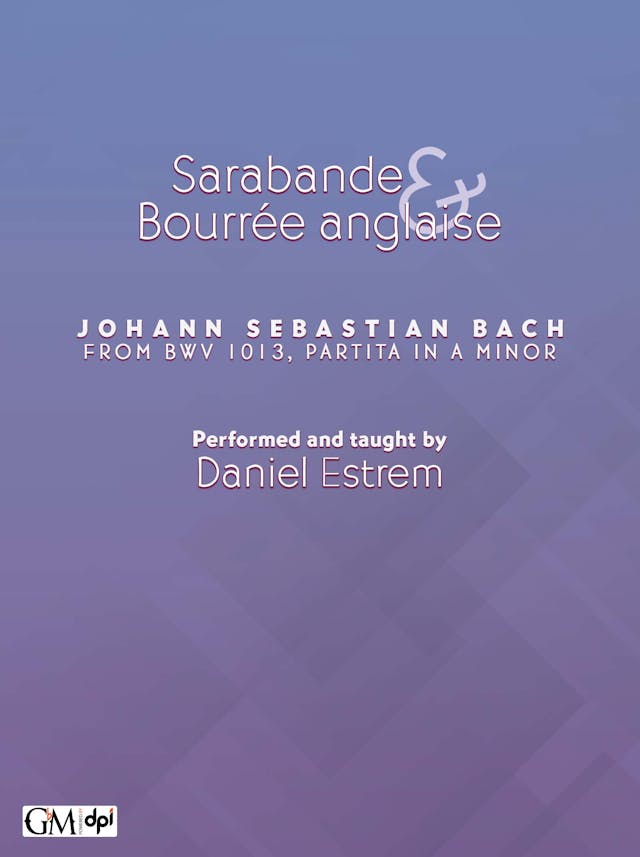 book cover for Sarabande & Bourrée anglaise