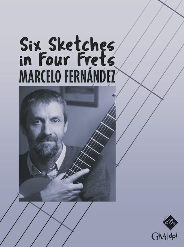 book cover for Six Sketches in Four Frets